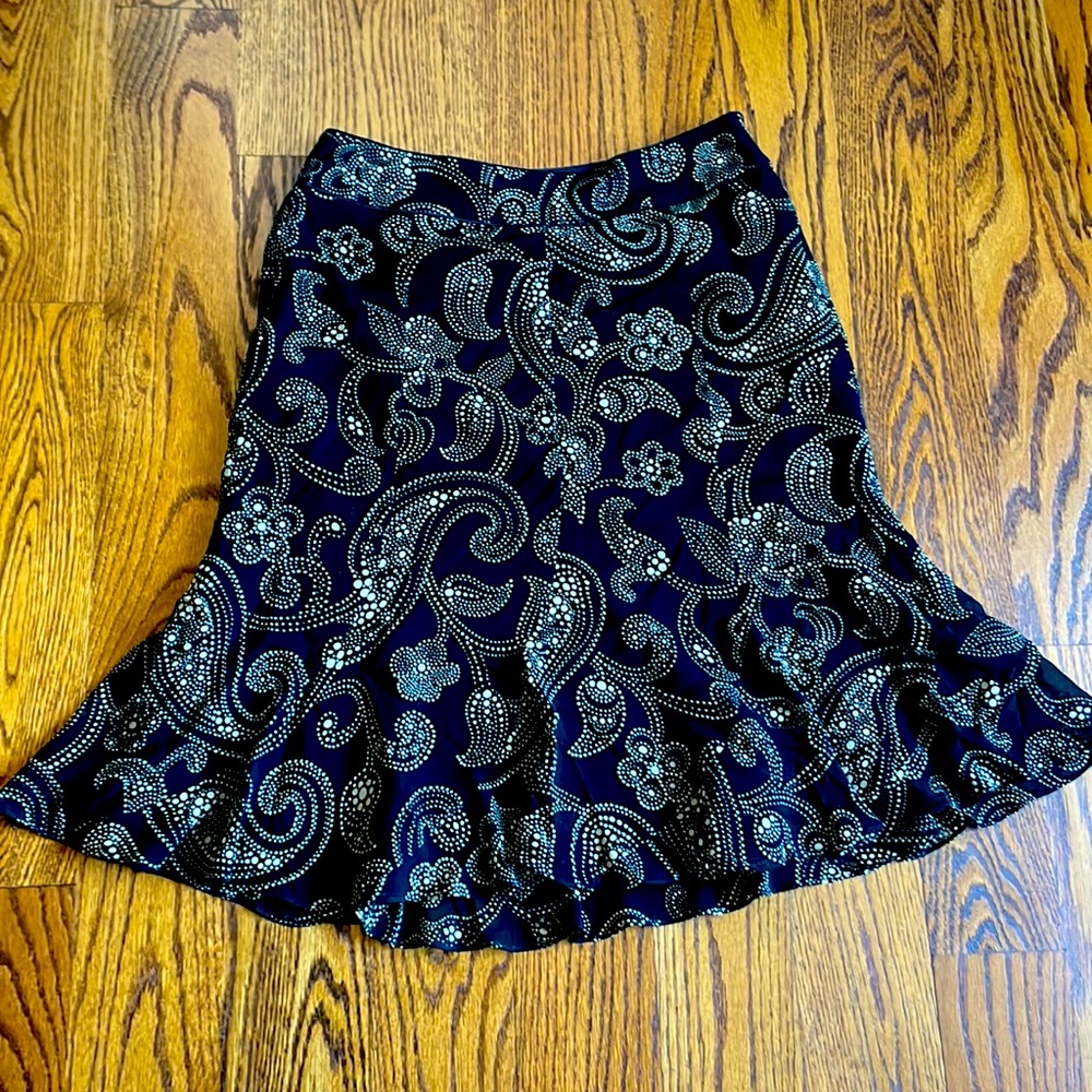 Ann Taylor silk skirt